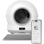 Xenon Smart Akıllı Otomatik Kedi Tuvaleti Uv Sterilizasyonlu 72L Hacim 7l Kapasiteli Mobil Uygulama Kontrollü Cat Cleaner X8624 - Beyaz