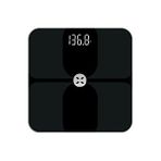 Xenon Smart Akıllı Tartı | Mobil Kontrol, Vücut Analizli, Yağ Ölçer, Bluetooth, Dijital Baskül (X8703) Siyah