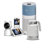 Xenon Smart Bebek Kamerası (Ekranlı), Hava Temizleyici (Mavi) ve Akıllı Kettle | 3'lü Set, Wifi, Mobil Kontrol
