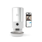 Xenon Smart Çelik Geniş Hazneli Wi-fi Mobil Uygulama Uzaktan Kontrol 1080 P Kamera Premium Akıllı Otomatik Mama Kabı 5 L - Beyaz
