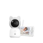 Xenon Smart Dijital Monitörlü Akıllı Bebek Kamerası - Beyaz