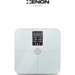 Xenon Smart Dijital Nabız Ölçerli Akıllı Tartı Yağ Kemik Kas Kütlesi Ölçen Vücut Veri Analiz Ölçümlü Akıllı Baskül X8702 - Beyaz