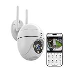 Xenon Smart Dış Mekan Güvenlik Kamerası | 2K 3MP, WiFi, 360° PTZ, Mobil Kontrol, IP65, Gece Görüş, Sesli (X7266)