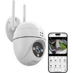 Xenon Smart Dış Mekan Wi-Fi Güvenlik Kamerası, FHD, Gece Görüşü, Çift Yönlü Ses, Dahili Siren ve Led Aydınlatma X7266