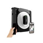 Xenon Smart Elo Cam Silme Robotu Kumandalı Mobil Kontrol Ultra Sessiz 4 Sensör Su Püskürtmeli X8681 Siyah
