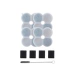 Xenon Smart Kedi Su Pınarı Filtre Seti (X8658 Uyumlu) | 4+4 Karbon Sünger Filtre + Temizlik Fırçası (X8814)