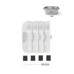 Xenon Smart Kedi Su Pınarı Filtresi | 4'lü Set, Fırça ve Süngerli Yedek Parça (X8781)