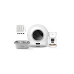 Xenon Smart Kedi Tuvaleti (Kameralı), Kedi Mama Kabı (Kameralı) 3L, Su Pınarı (Çelik) Ve Yedek Filtre 4’Lü Set