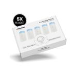 Xenon Smart Otomatik Kedi Tuvaleti Çöp Poşeti | 75 Adet, X8623, X8624 ve X8620 Uyumlu Yedek Atık Poşeti (X8779) beyaz