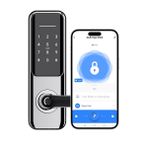 Xenon Smart Parmak İzi ile Açılabilen Dokunmatik Şifreli Hırsızlık Önleyici Akıllı Elektronik Kapı Kilidi X8051