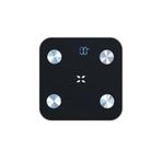 Xenon Smart Yeni Nesil Dijital Mobil Uygulama Denetimli Akıllı Tartı, Yağ, Kemik, Kas Kütlesi Ölçen, Vücut Veri Analizi için Siyah Bluetooth Baskül (180 kg kapasite) X8701_M0