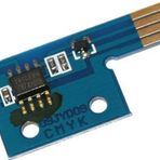 Xerox Phaser 6128-106R01456 Mavi Toner Chip