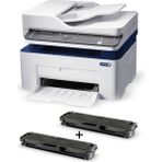 Xerox Workcentre 3025V_NI Wi-Fi + Tarayıcı + Fotokopi + Faks Mono Çok Fonksiyonlu Lazer Yazıcı + 1 Adet Yedek Pluscopy Toner Hediyeli - Beyaz