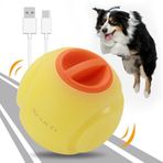 Xeuch LED Köpek Topu Şarj Edilebilir, Işıklı Köpek Topu Oyuncakları, Sıçramayla Etkinleştirilen Dayanıklı Getirme Topu, Doğal Kauçuk, Benzersiz Koku, 2,5 inç, Küçük ve Orta Ölçekli Köpekler için