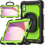 XFashion Lenovo Tab M9 / Lenovo K9 Kickstand Case Pc+Silikon Tablet Kapak Kayış (Yurt Dışından) - Renkli