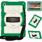 XFashion Samsung Galaxy Tab A9+ Kickstand Case Dönen Kayış Pc+ Tpu Tablet Kapak Kayış (Yurt Dışından)