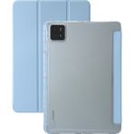 XFashion Xiaomi Pad 6s Pro 12.4 Çizilmez Kılıf Tpu+Akrilik+Pu Tablet Kapağı (Yurt Dışından) - Bebek Mavisi