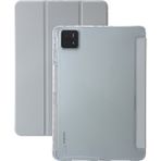 XFashion Xiaomi Pad 6s Pro 12.4 Çizilmez Kılıf Tpu+Akrilik+Pu Tablet Kapağı (Yurt Dışından) - Gri