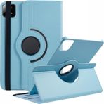 XFashion Xiaomi Pad 6s Pro 12.4 Döner Stand Pu Deri + Pc Tablet Kapağı (Yurt Dışından) - Bebek Mavisi