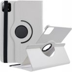 XFashion Xiaomi Pad 6s Pro 12.4 Döner Stand Pu Deri + Pc Tablet Kapağı (Yurt Dışından) - Beyaz