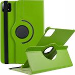 XFashion Xiaomi Pad 6s Pro 12.4 Döner Stand Pu Deri + Pc Tablet Kapağı (Yurt Dışından) - Yeşil