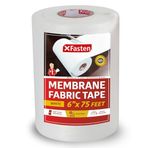 XFasten Su Yalıtım Membran Levha, 6 "x 75 Ft Duş Su Yalıtım Membran Bant Underlayment Karo, EPDM Underlayment, Çimento Levha Bandı