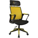 XFly 2395d0551 Sarı File Plastik Ayaklı Oyuncu Koltuğu