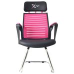 XFly 2400J0545 Pembe File Metal Ayaklı Oyuncu Koltuğu