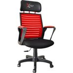 XFly File-2400C0545 Kırmızı Plastik Ayaklı Oyuncu Koltuğu