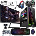 XGaming Hyper V i3-10100F 16GB 512GB M.2 NVMe RX 580 8GB 24" Oyuncu Masaüstü Bilgisayarı