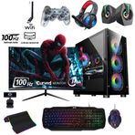 XGaming İzoly Lotus X MEGA i5-4570 16GB 256GB SSD RX 580 8GB 24'' Oyuncu Masaüstü Bilgisayarı