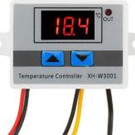 Xh-w3001 12V DC Dijital Termostat 120W 220v Ac Dijital Termostat Akvaryum Kuluçka