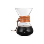 Xhang 400ML Isıya Dayanıklı Manuel Kahve Pot Pratik Kahve Makinesi Kağıtsız Kullanımlık Paslanmaz Çelik Filtre Cam Cezve | Kahve Tencereler (Yurt Dışından)