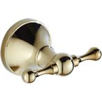 Xhang Altın Ceket Kanca Siyah Pirinç Çift Vintage Bronz Krom Antika Banyo Duvar Kanca Askı Havlu Banyo Robe Kanca Beyaz | Robe Hooks