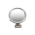 Xhang Anti Sis Duş Aynası Paslanmaz Çelik Banyo Tıraş Ayna Duvar Vanity Makyaj Aynası Vantuz Kancası ile Banyo Malzemeleri | Banyo Aynaları (Yurt Dışından) - Gümüş