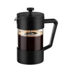 Xhang Fransız Basın Coffee & Amp;çay Makinesi, Kalınlaşmış Borosilikat Cam Kahve Basın Pas ve Bulaşık Makinesi Güvenli, Siyah | Kahve Kapları (Yurt Dışından)