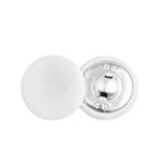 XHBYW 50 Adet 11-28 mm Deri Kaplı Düğmeler, Dikiş için Yumuşak Yuvarlak Ceket Kaban Tokaları, Kendin Yap El İşi Aksesuarları, Dikiş Yapanlar ve Zanaatkarlar için İdeal