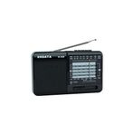 XHDATA D-328 Taşınabilir Radyo MP3 Çalar TF Kartı FM AMSW Tam Bant Radyo (Siyah) Destekler