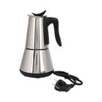 Xhltd Elektrikli Moka Cezve Espresso Italyan Kahve Makinesi 6 Bardak Percolator Cezve Elektrikli Paslanmaz Çelik Klasik Cafe Maker | Kahve Kapları (Yurt Dışından)