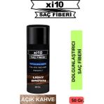 XI10 50 Gr. Açık Kahve (LT Brown) Hair Fiber Saç Tozu Topik - Topaklanma Yapmaz