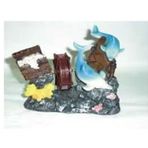 Xiangfo 13x6x12 cm Değirmen Akvaryum Dekoru