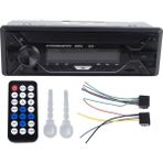 Xiaoai Tek Din Araba Bluetooth Oynatıcı, DC12-24V Mp3 Çalar Fm Radyo Alıcısı Ayarlanabilir Arka Işık Iso Arayüzü Multimedya Oynatıcı Araba Stereo (Yurt Dışından) - Siyah