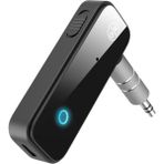 Xiaofeng Araba Için Bluetooth Aux Adaptörü, Bluetooth 5.0 Verici Alıcı, Arabalar Için 2'si 1 Arada Kablosuz 3,5 mm Ses Adaptörü, Hoparlörler, Stereo Sistemler, Kulaklıklar, Eller Serbest Ar (Yurt Dışından)