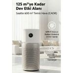 Xiaomi 125M² Kapsama Alanlı Flagship Akıllı Hava Temizleyici Medikal Düzeyde Uv-C ve Plazma Korumalı Lazer Sensörlü Sessiz Lüks Beyaz