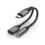 Xiaomi 12T Pro Uyumlu Type-C Dönüştürücü Kulaklık Şarj Dönüştürücü Ct-10