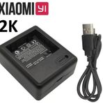 Xiaomi 2K AZ13 Pil Uyumlu Dual Batarya Çift USB Giriş Şarj Cihazı