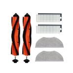 Xiaomi Essential Mjstg1 Uyumlu Yedek Fırça Hepa Filtre Mop Seti-6 Parça