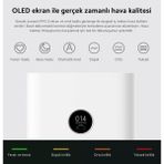Xiaomi Hepa Filitreli Anti Alerjik Akıllı Hava Temizleyici 48M2 Etkili Alan Virüs Polan Hapseder Wi-Fi ve Sesli Kontrol Lambader Hediyeli - Beyaz
