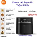 Xiaomi MAF08 Air Fryer 6 Lt Yağsız Fritöz+ Hassas Mutfak Tartısı Hediye - 000-Siyah
