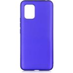 Xiaomi Mi 10 Lite Kılıf Soft ve Pürüzsüz Yüzey Ipeksi Silikon Kapak Hopy - Saks Mavi
